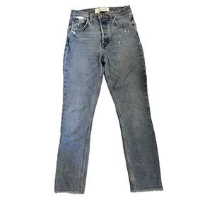 Women's Reformation Serena High Rise Skinny Jeans Button Fly